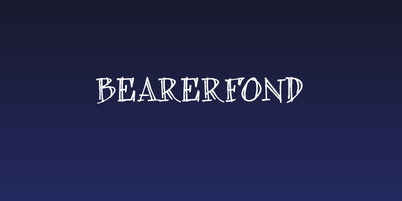 bearerFond Social Header