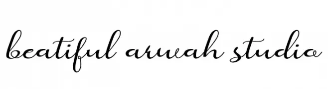 beatiful arwah studio  Fuentes Gratis Descargar