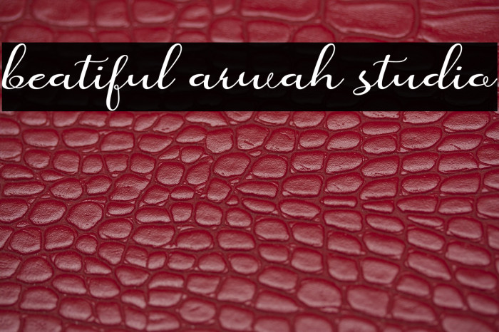 beatiful arwah studio Example 1
