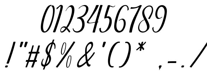 beatiful-arwahstudio Font OTHER CHARS