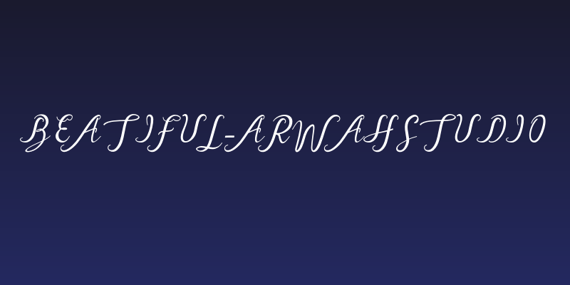 beatiful-arwahstudio Social Header