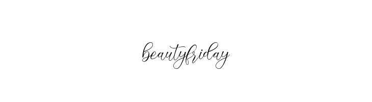 beauty friday  Descarca Fonturi Gratis