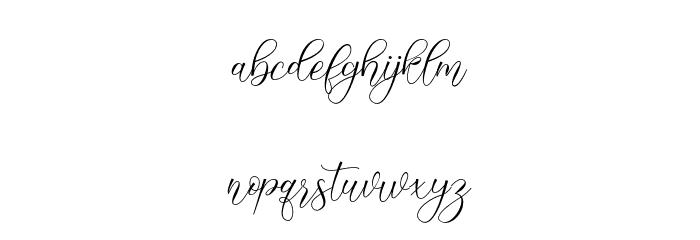 beauty friday Font LOWERCASE