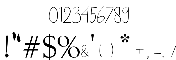beautyforest Font OTHER CHARS