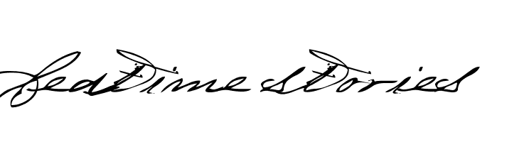 bedtime stories Font