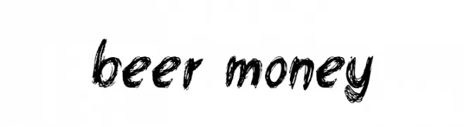 beer money  नि: शुल्क फ़ॉन्ट्स डाउनलोड