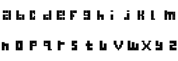 begginner Font LOWERCASE