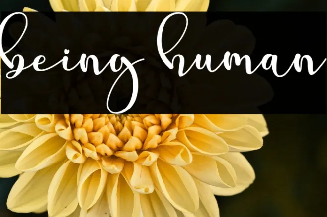 being human Font | Free Download (TTF/OTF) | FFonts.net