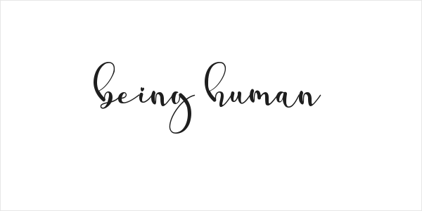 being human Logo