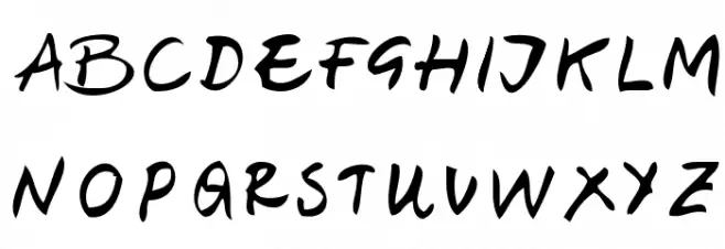 belenpison 字体 大写