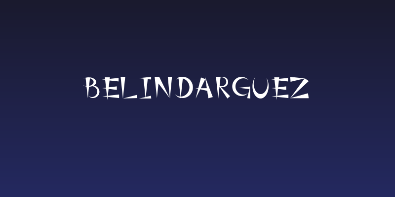 belindaRGUEZ Social Header