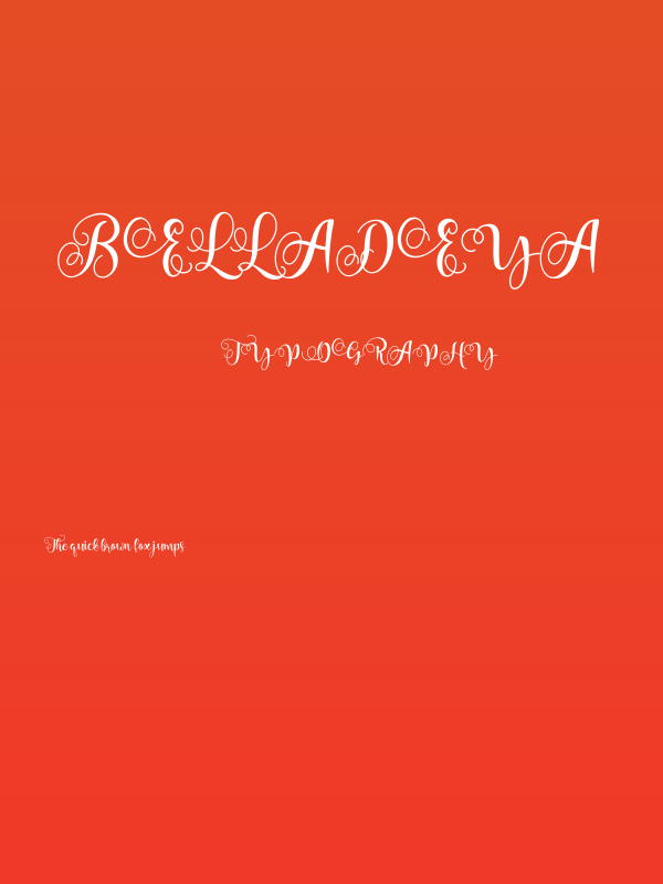 belladeya Poster