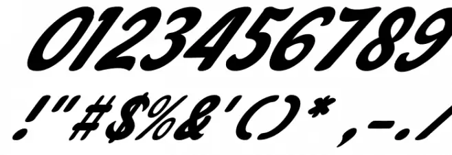 bellagia Font OTHER CHARS