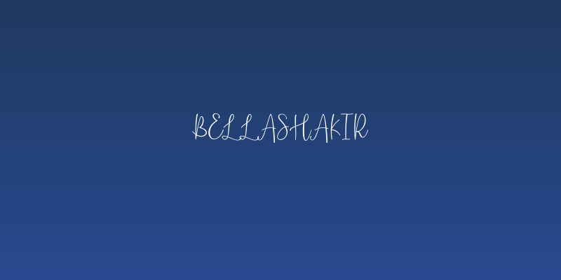 bellashakir Social Header