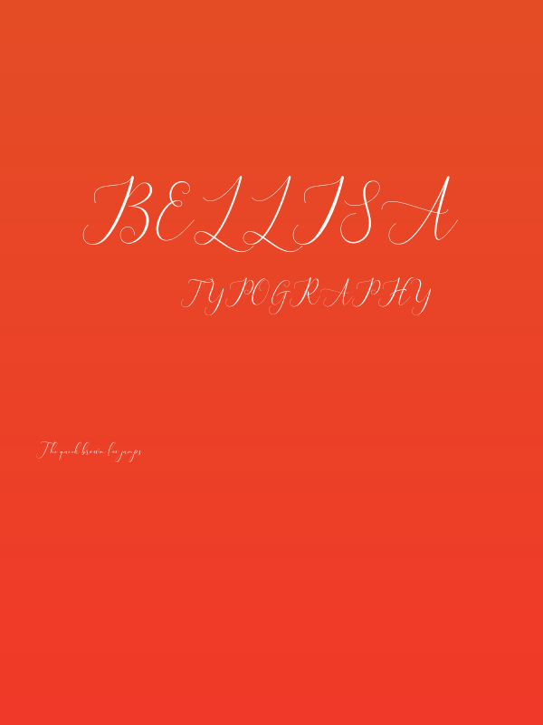 bellisa Poster