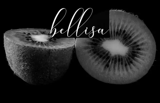 bellisa Font examples