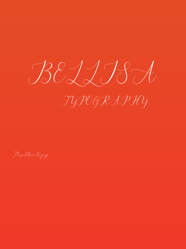 bellisa Poster