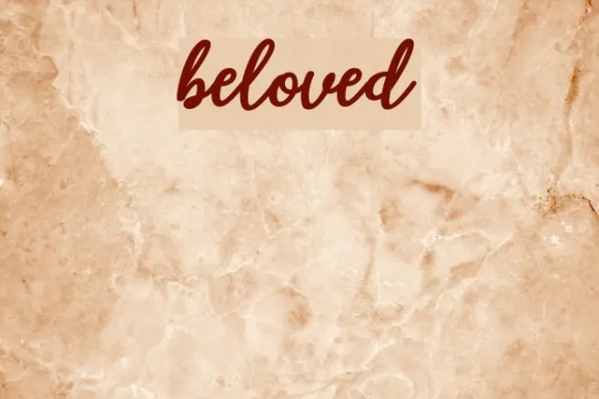 beloved Example 3