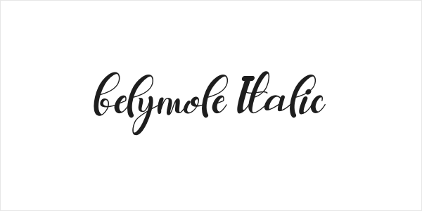 belymole Italic Logo
