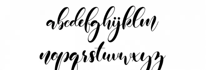 beneficha फ़ॉन्ट लोअरकेस