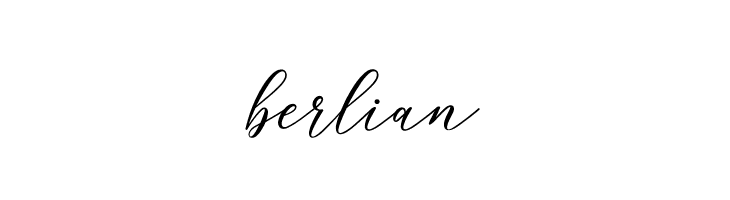 berlian  Скачать бесплатные шрифты