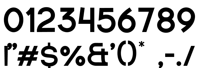 berlinsans Font OTHER CHARS