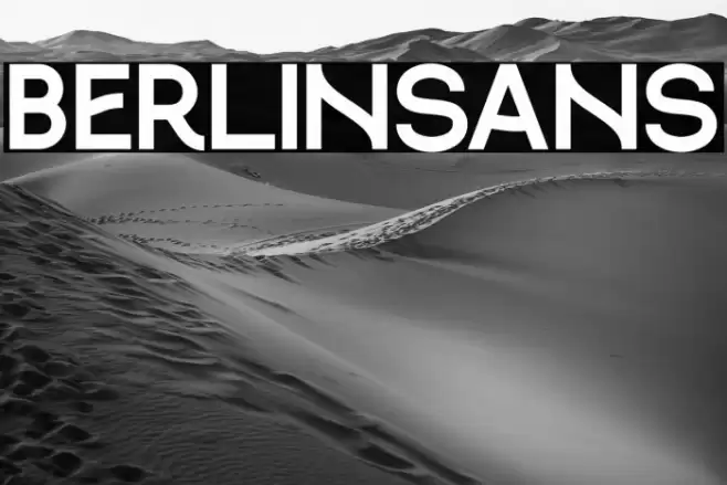 berlinsans Font examples