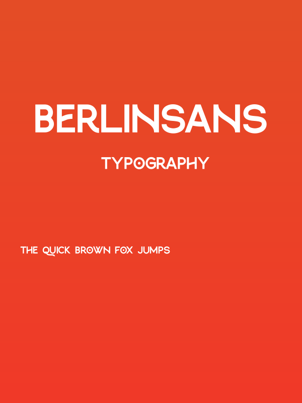 berlinsans Poster