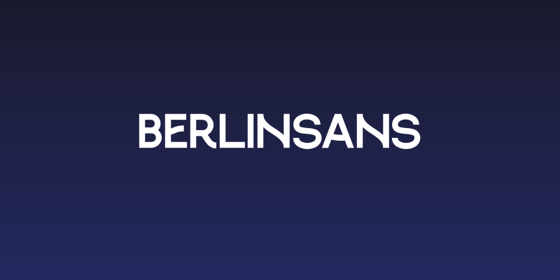 berlinsans Social Header
