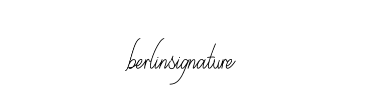 berlinsignature  フリーフォントのダウンロード