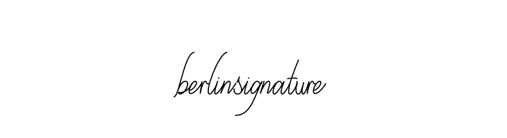 berlinsignature  Скачать бесплатные шрифты