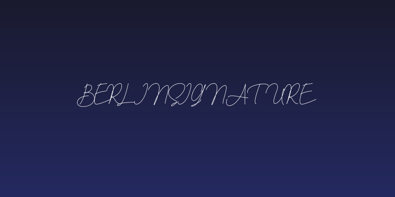 berlinsignature Social Header