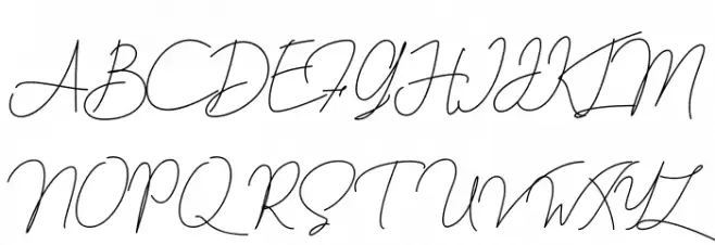 berlinsignature फ़ॉन्ट अपरकेस
