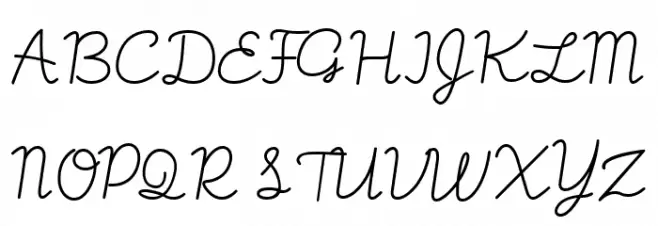 bersama Regular Font Litere mari