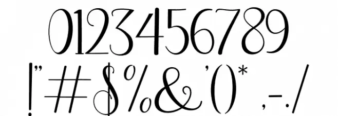 bertilda Font OTHER CHARS