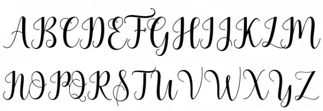 bertilda 字体 大写