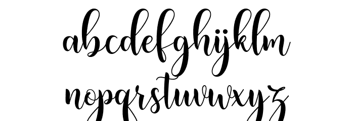 bertilda Font LOWERCASE