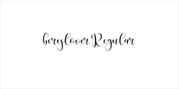 berylover Regular Logo