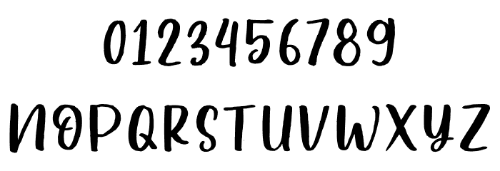 bestlover Font OTHER CHARS