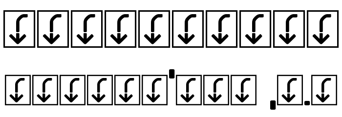 betapoRt フォント その他の文字