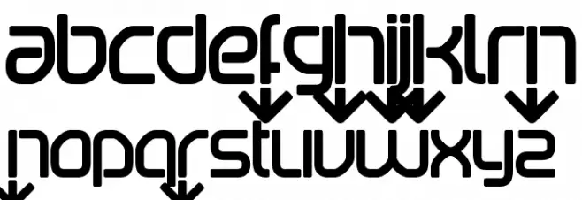 betapoRt 字体 大写