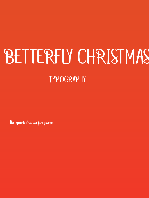betterfly christmas Poster