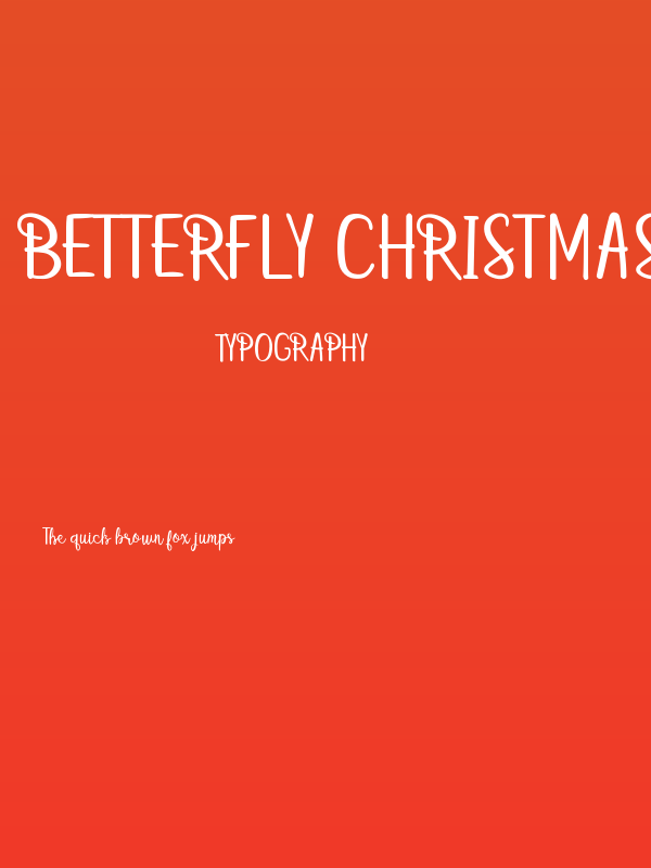 betterfly christmas Poster