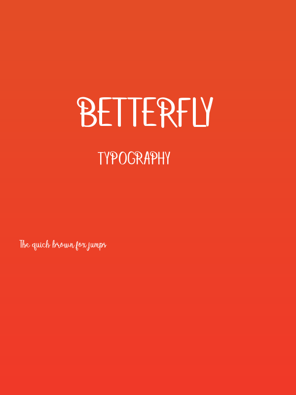 betterfly Poster