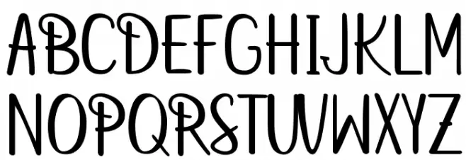 betterfly Font Litere mari