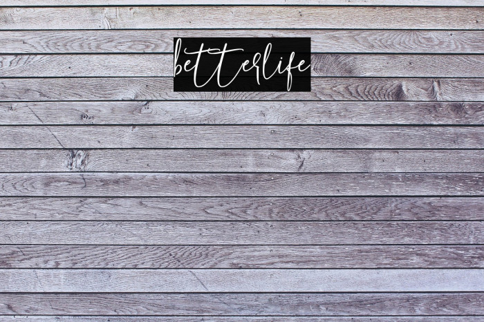 betterlife Example 2