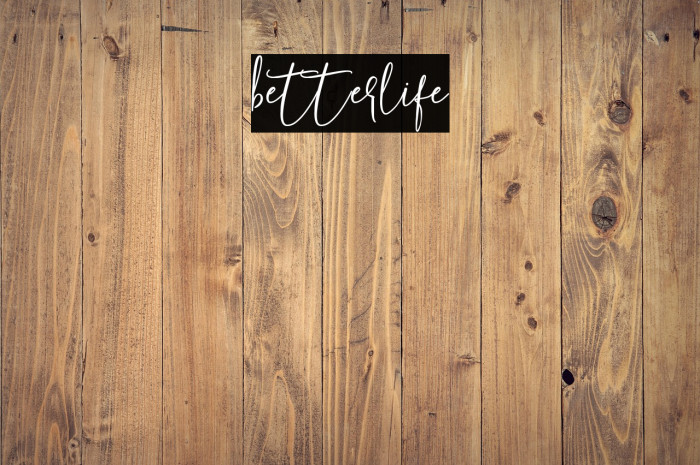 betterlife Example 3