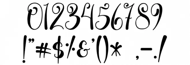 betteryou - Personal Use Font OTHER CHARS