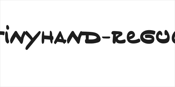 BFTinyHand-Regular Logo