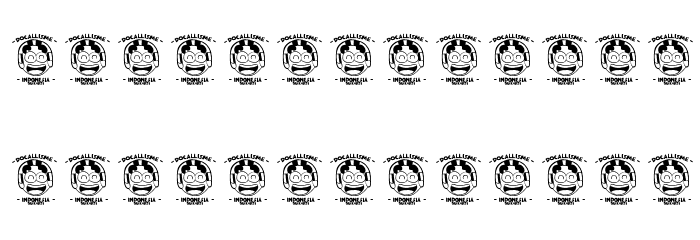 BHINEKA-TUNGGAL-IKA Font LOWERCASE